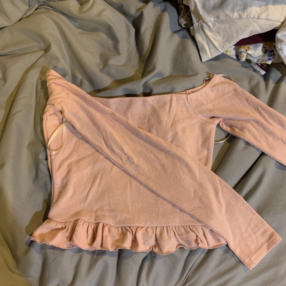 Long sleeve crop